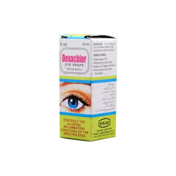 Dexachlor (0.5/0.1%) 5ml Eye Drops