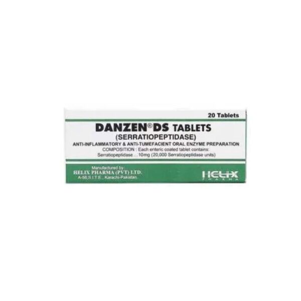 Danzen Ds Tablets 10Mg (1 Box = 2 Strips) (1 Strip = 10 Tablets)