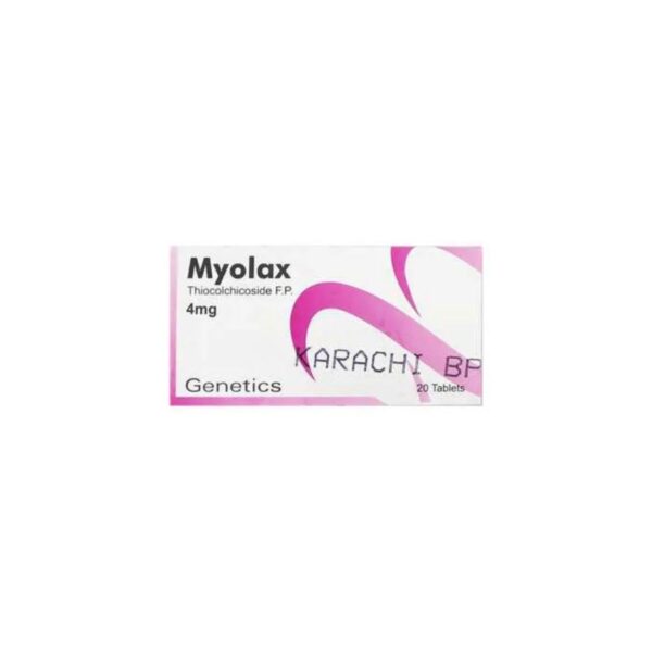 Myolax Tablets 4Mg (1 Strip = 10 Tablets)