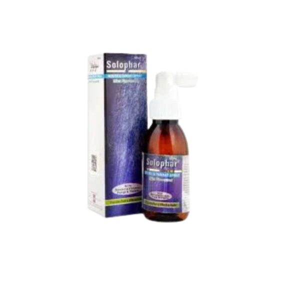 Solophar Mouth & Throat Spray 50Ml