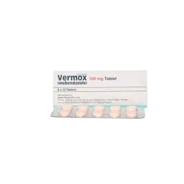 Vermox (100mg) 60 Tablets