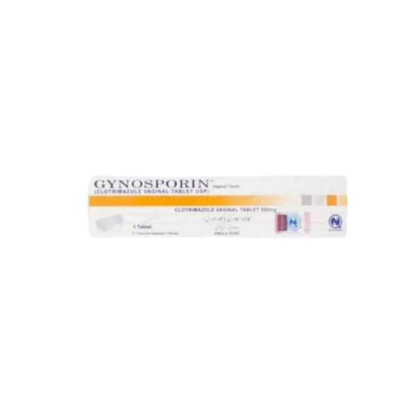 Gynosporin Vaginal Tablets 500Mg (1 Box = 1 Tablet)