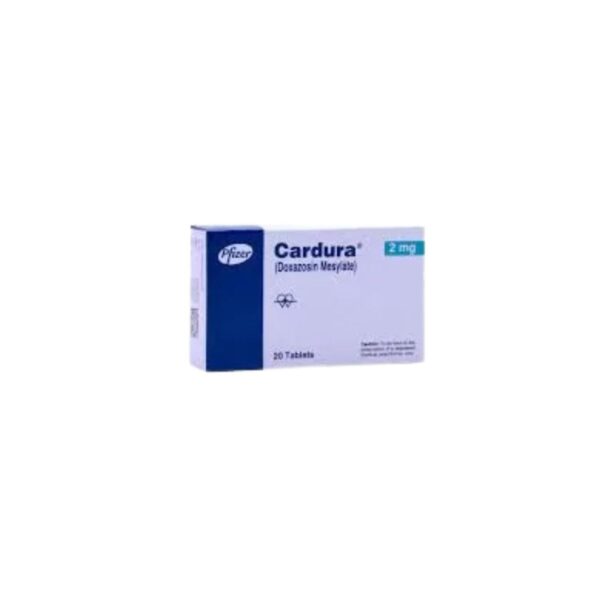 Cardura Tablets 2Mg (1 Strip = 10 Tablets)