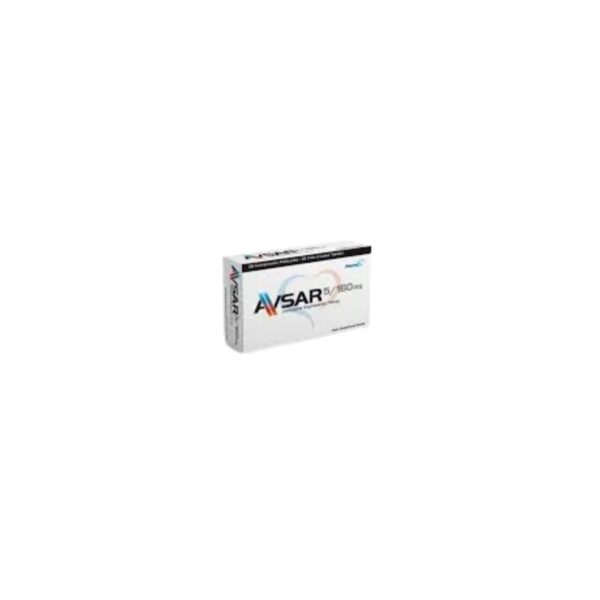 Avsar Tablets 160/5Mg (1 Box = 2 Strips) (1 Strip = 7 Tablets)