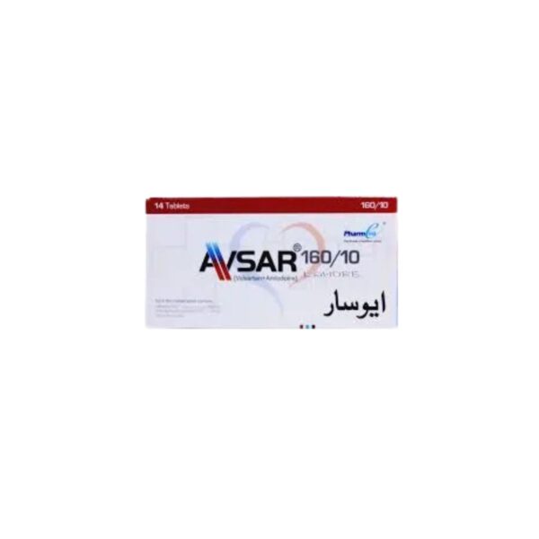 Avsar Plus Tablets 160Mg/5Mg/12.5Mg (1 Box = 4 Strips) (1 Strip = 7 Tablets)