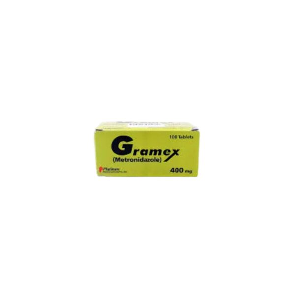 Gramex Tablets 400Mg (1 Box = 10 Strips) (1 Strip = 10 Tablets)