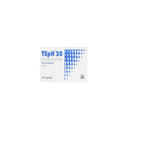Teph Capsules 20Mg (1 Strip = 7 Capsules)