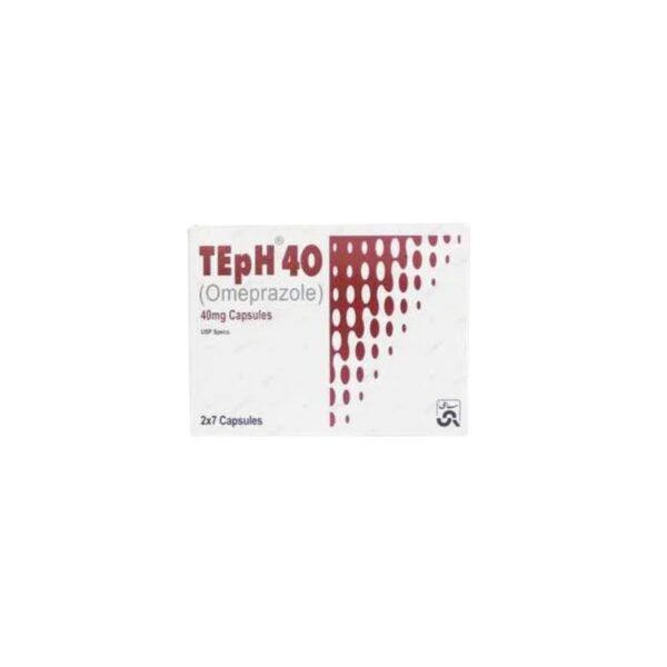 Teph Capsules 40Mg (1 Strip = 7 Capsules)