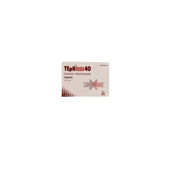 Teph Insta 40 Capsules 40Mg (1 Strip = 7 Capsules)