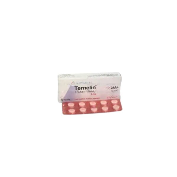 Ternelin Tablets 2Mg (1 Box = 1 Strip) (1 Strip = 10 Tablets)
