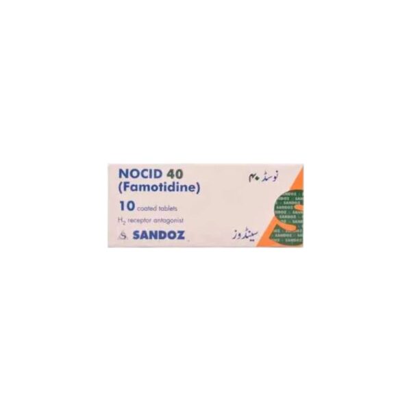 Nocid Tablets 40Mg (1 Box = 10 Tablets)