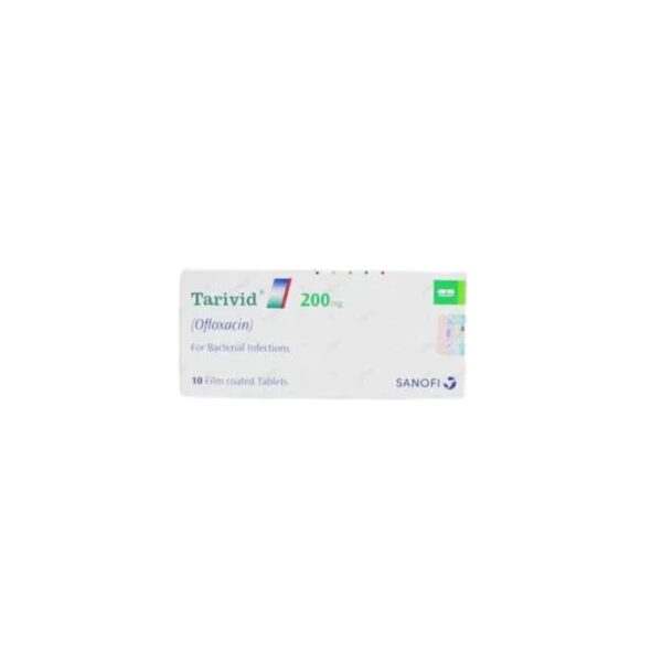 Tarivid Tablets 200Mg (1 Box = 1 Strip)(1 Strip = 10 Tablets)