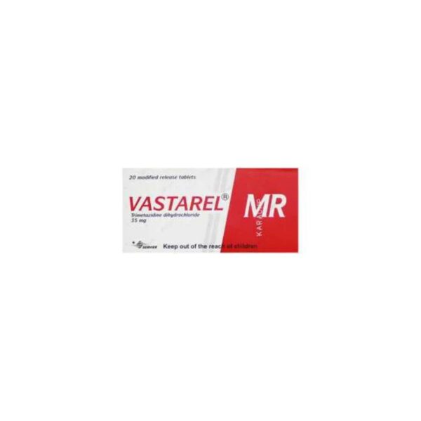 Vastarel Mr Tablets 35Mg (1 Box = 1 Strip)(1 Strip = 20 Tablets)