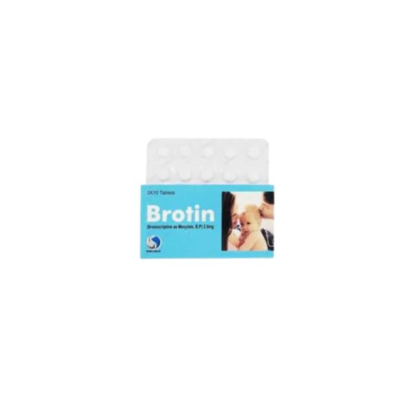 Brotin Tablets 2.5Mg (1 Strip = 10 Tablets)