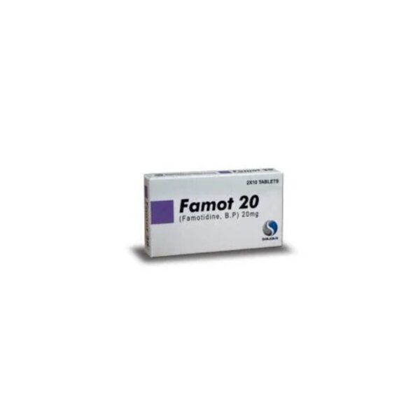 Famot (20mg) 20 Tablets
