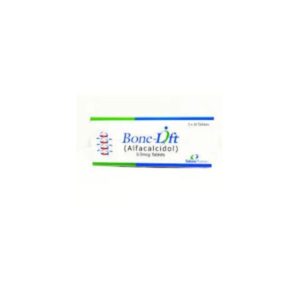 Bone-Lift Tablets 0.5Mcg (1 Strip = 10 Tablets)