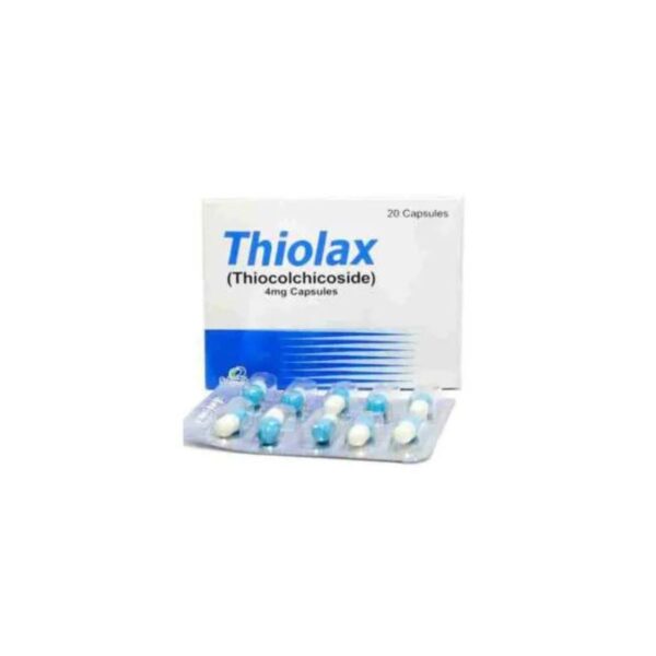 Thiolax Capsules 4Mg (1 Strip = 10 Capsules)