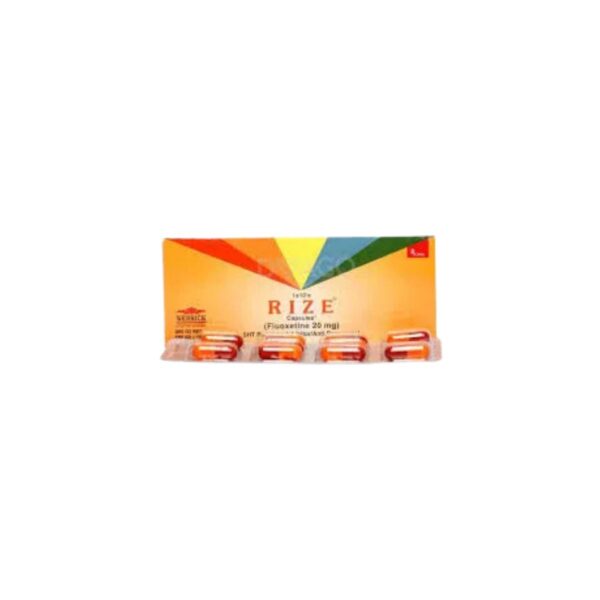 Rize Capsules 20Mg (1 Box = 1 Strip)(1 Strip = 10 Capsules)