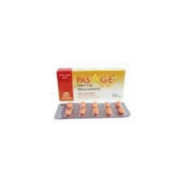 Pasage Tablets 10Mg (1 Box = 1 Strip)(1 Strip = 10 Tablets)