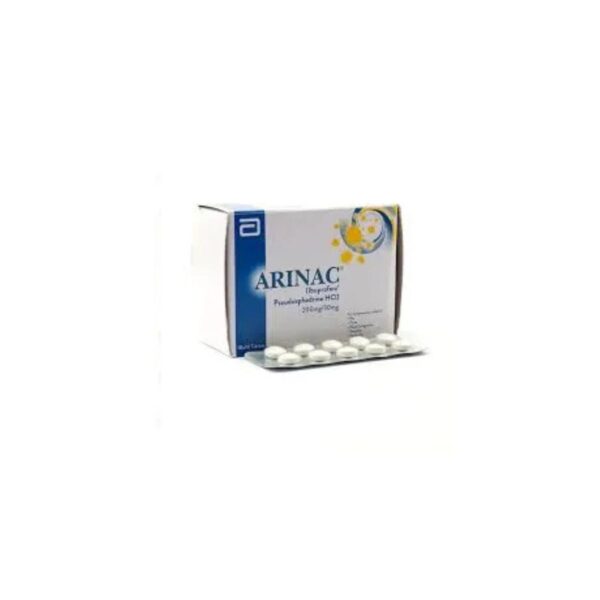 Arinac Tablets 200Mg/30Mg (1 Strip = 10 Tablets)