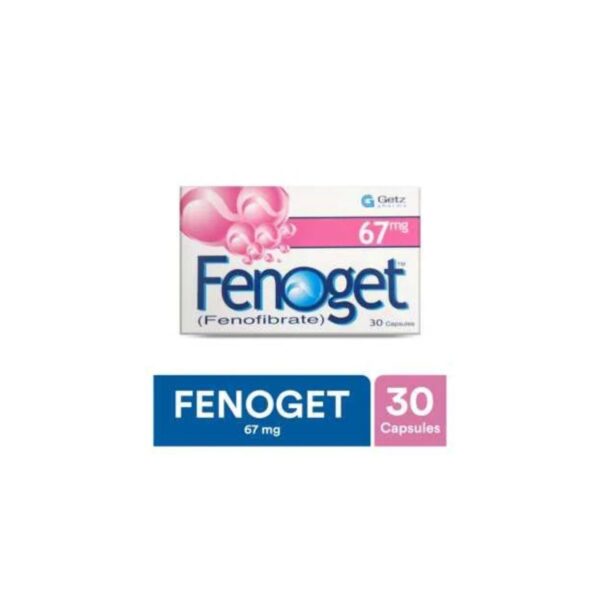 Fenoget Capsules 67Mg (1 Strip = 10 Capsules)