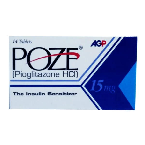 Poze 15mg Tab 14’s