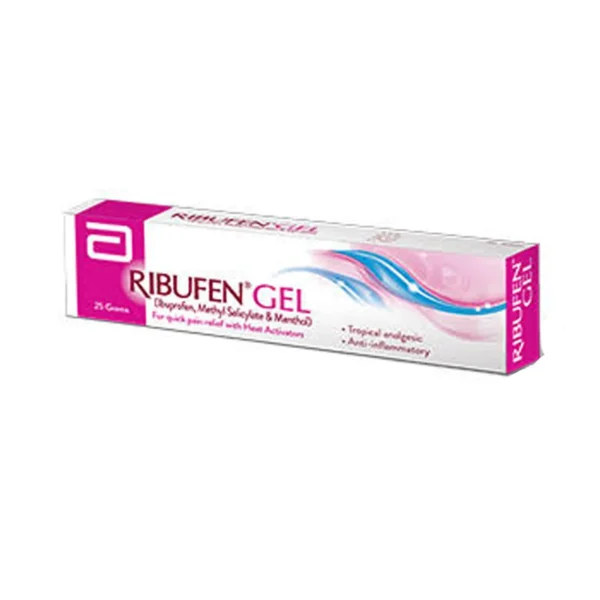 Ribufen 5.00% Gel 25gm