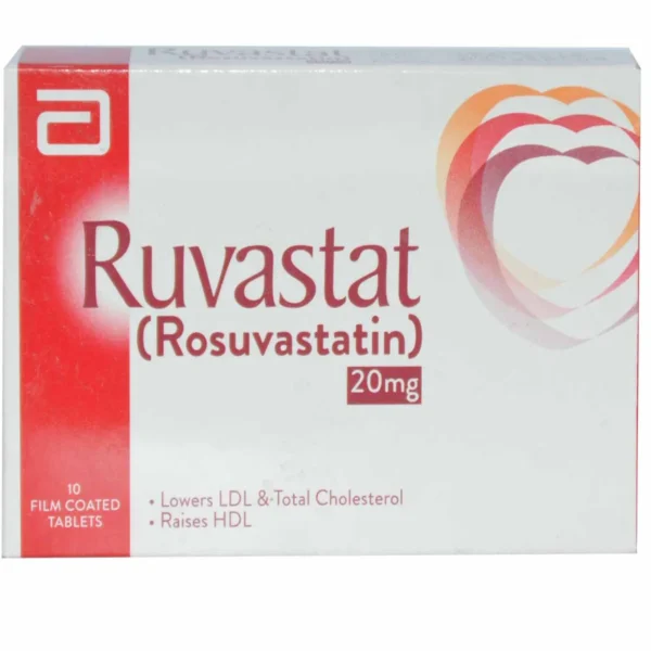 Ruvastat Tablet 20mg 10’s