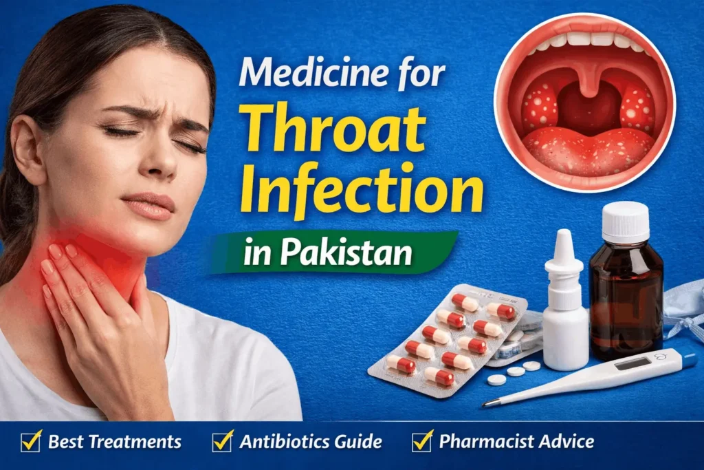 Medicine for Throat Infection in Pakistan