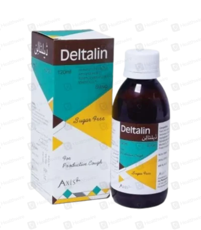 Deltalin Cough Syrup 120ml Price in Pakistan, Uses and Dosage